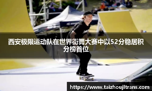西安极限运动队在世界街舞大赛中以52分稳居积分榜首位