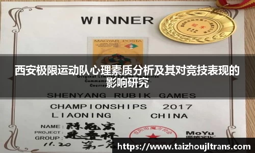 西安极限运动队心理素质分析及其对竞技表现的影响研究